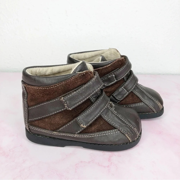 See Kai Run boots Rocky brown suede size 6 infant - Picture 1 of 13